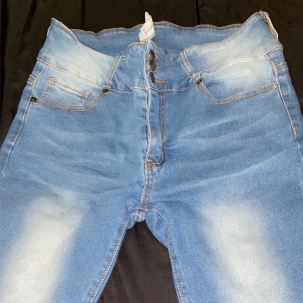 High rise jeans